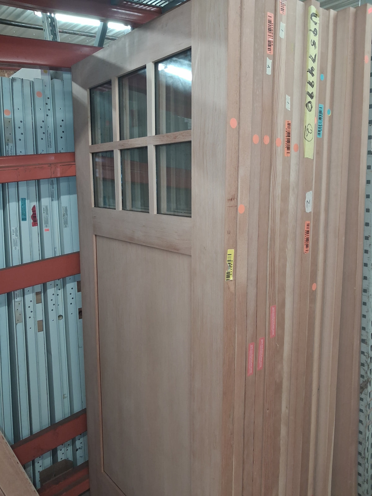 Doors, exterior 36" 6 grid glass