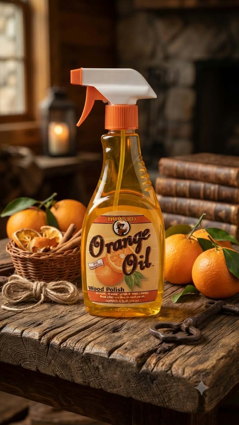 Orange Oil Wood Polish