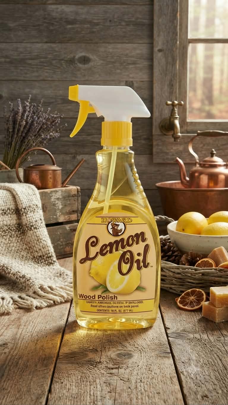 Lemon Oil Wood Polish