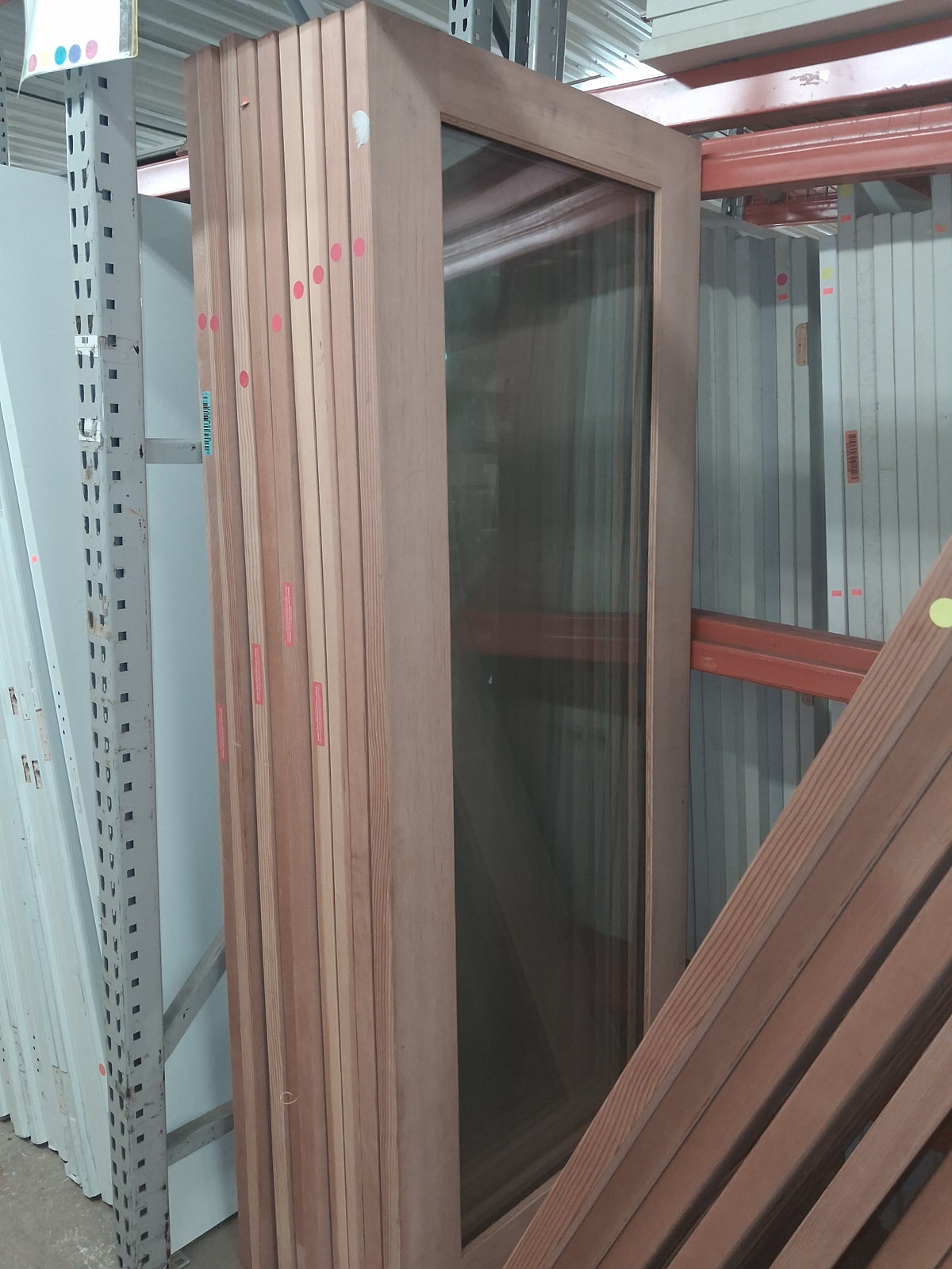 Exterior full glass door. 30x84 and 32x84 available