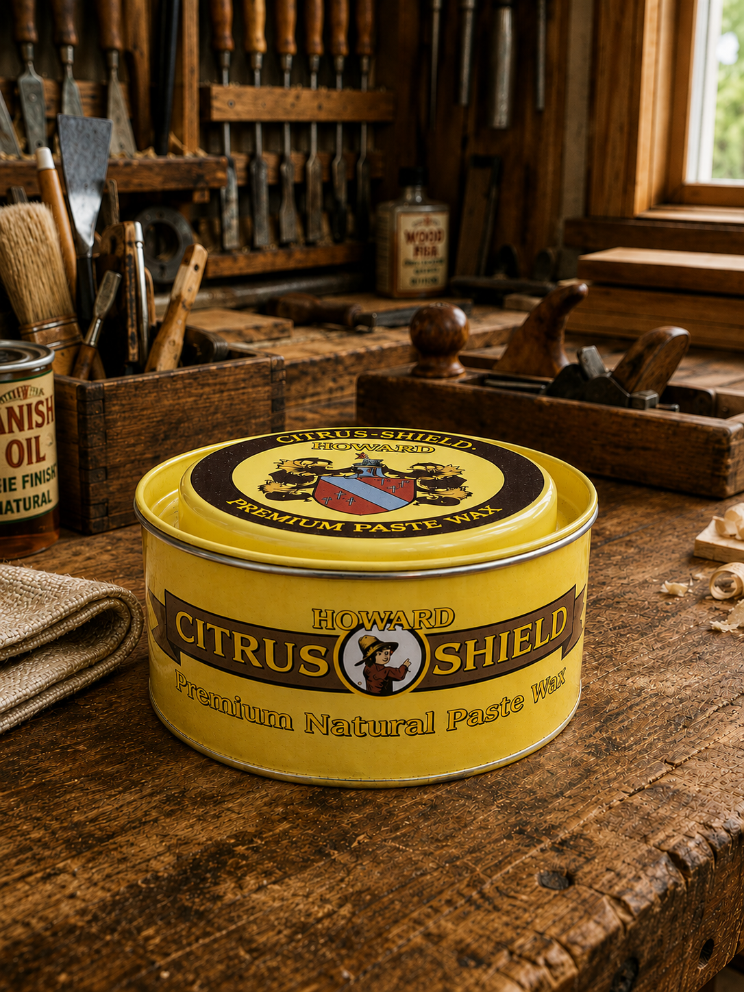 Howard Citrus Sheild Premium Natural Paste Wax