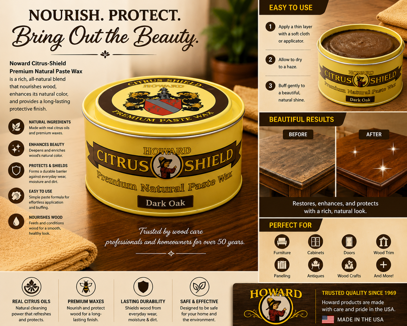 Howards Citrus Sheild Dark Oak
