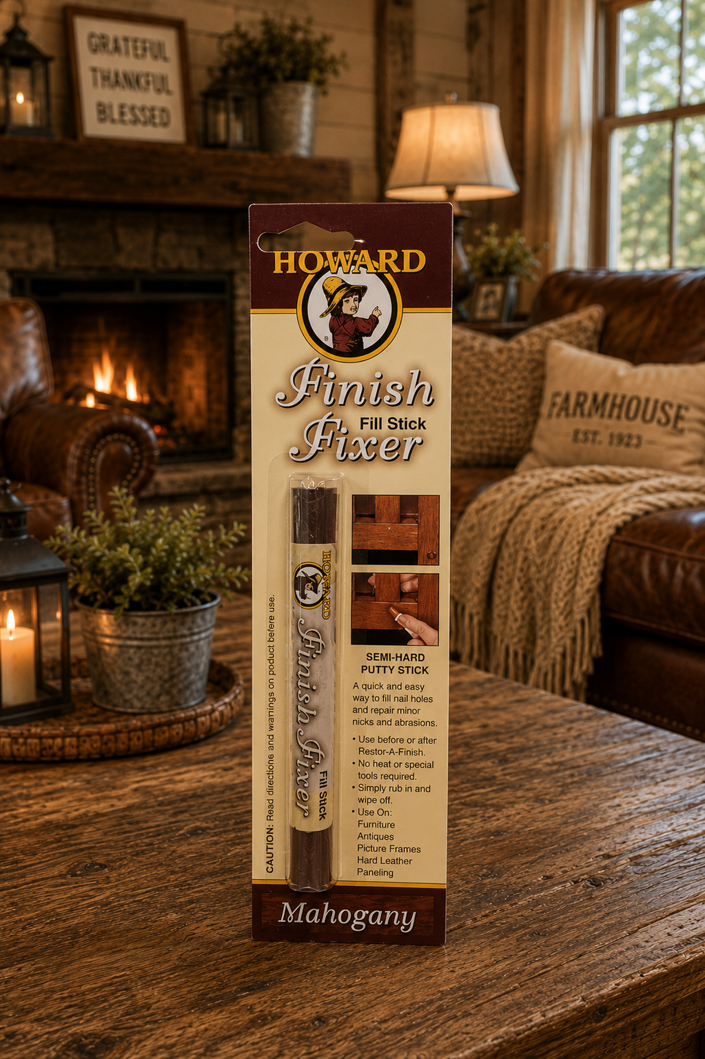 Howards Finish Fixer Mahogany