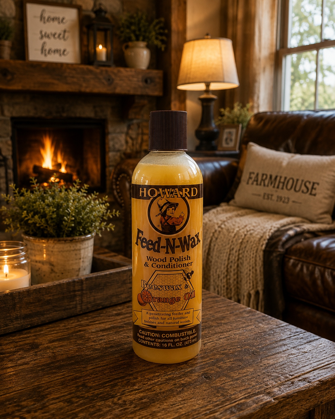 Howards Feed-N-Wax Wood Polish & Conditioner