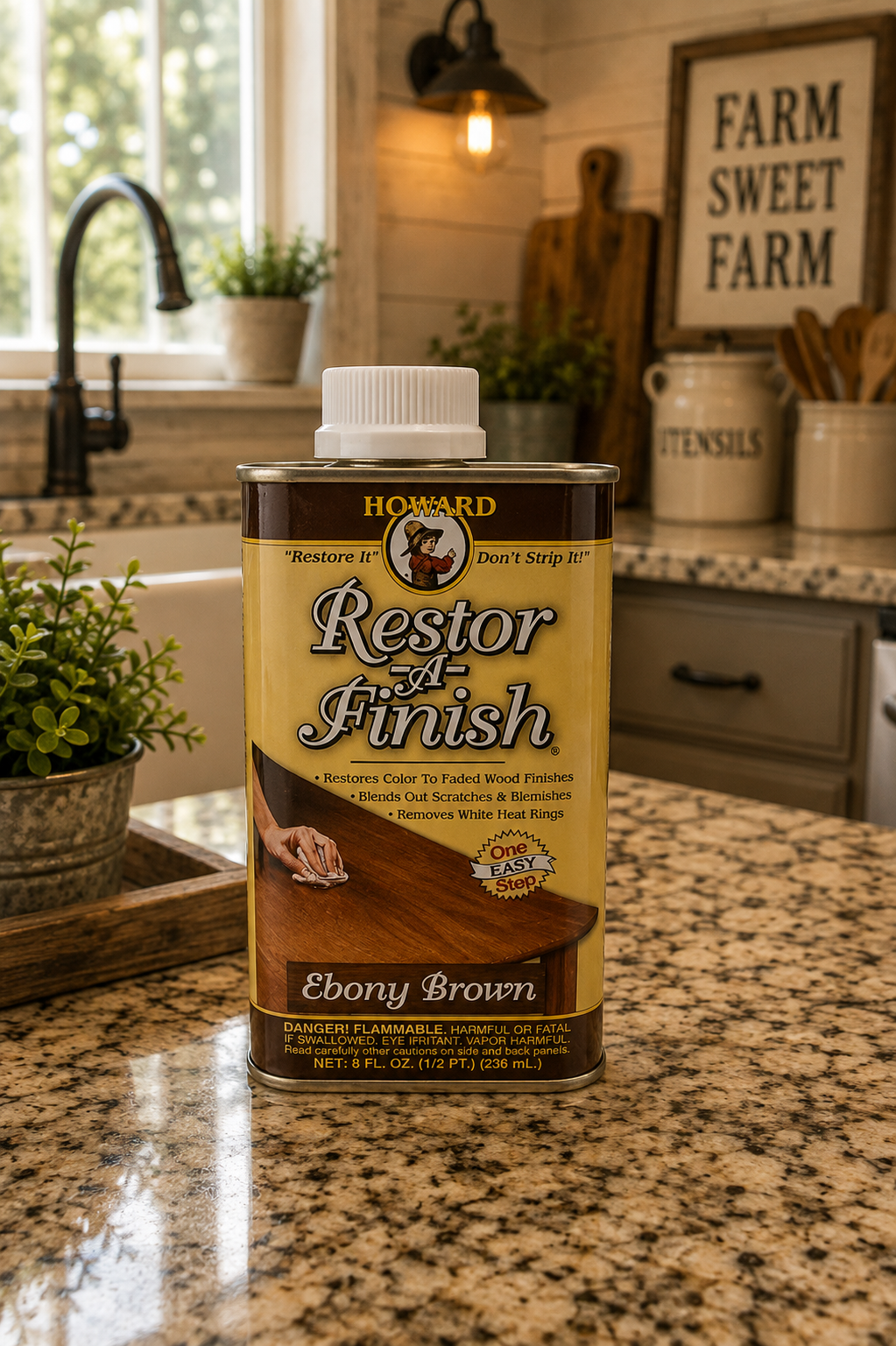 Howards Restor-A-Finish Ebony Brown