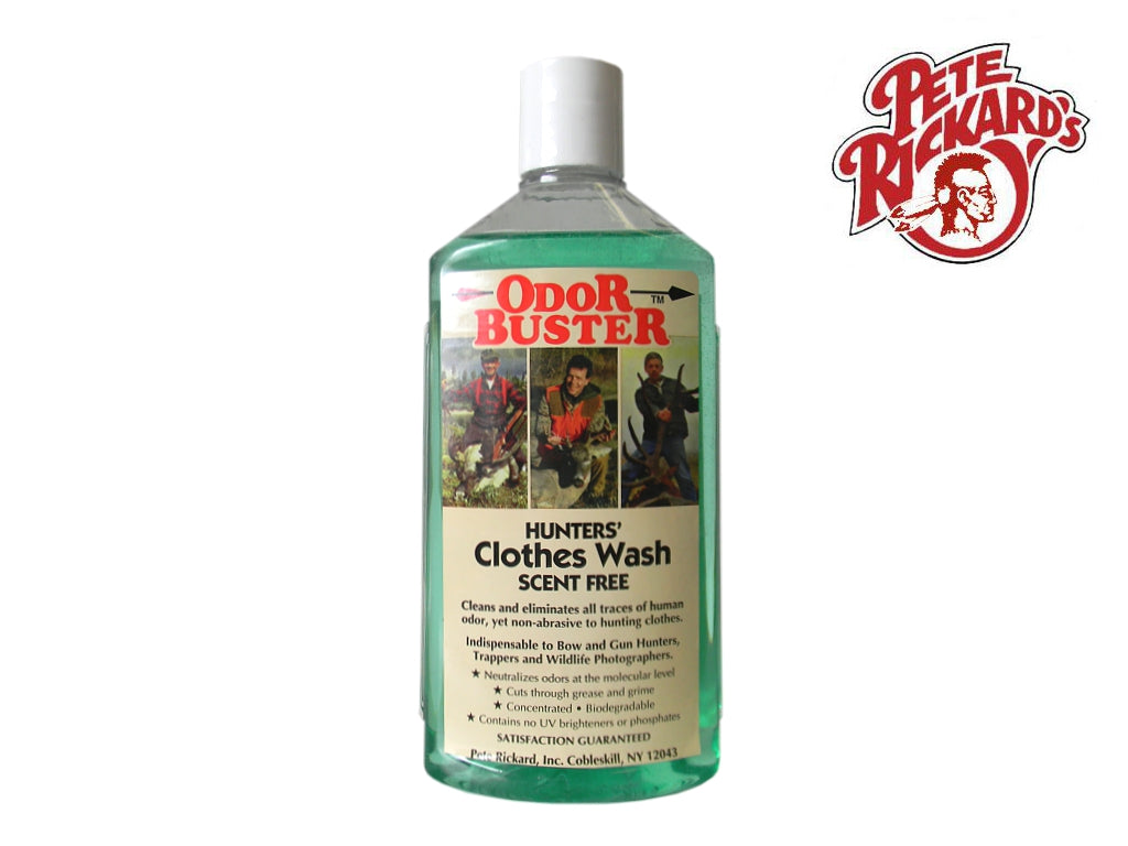 Hunter clothes wash