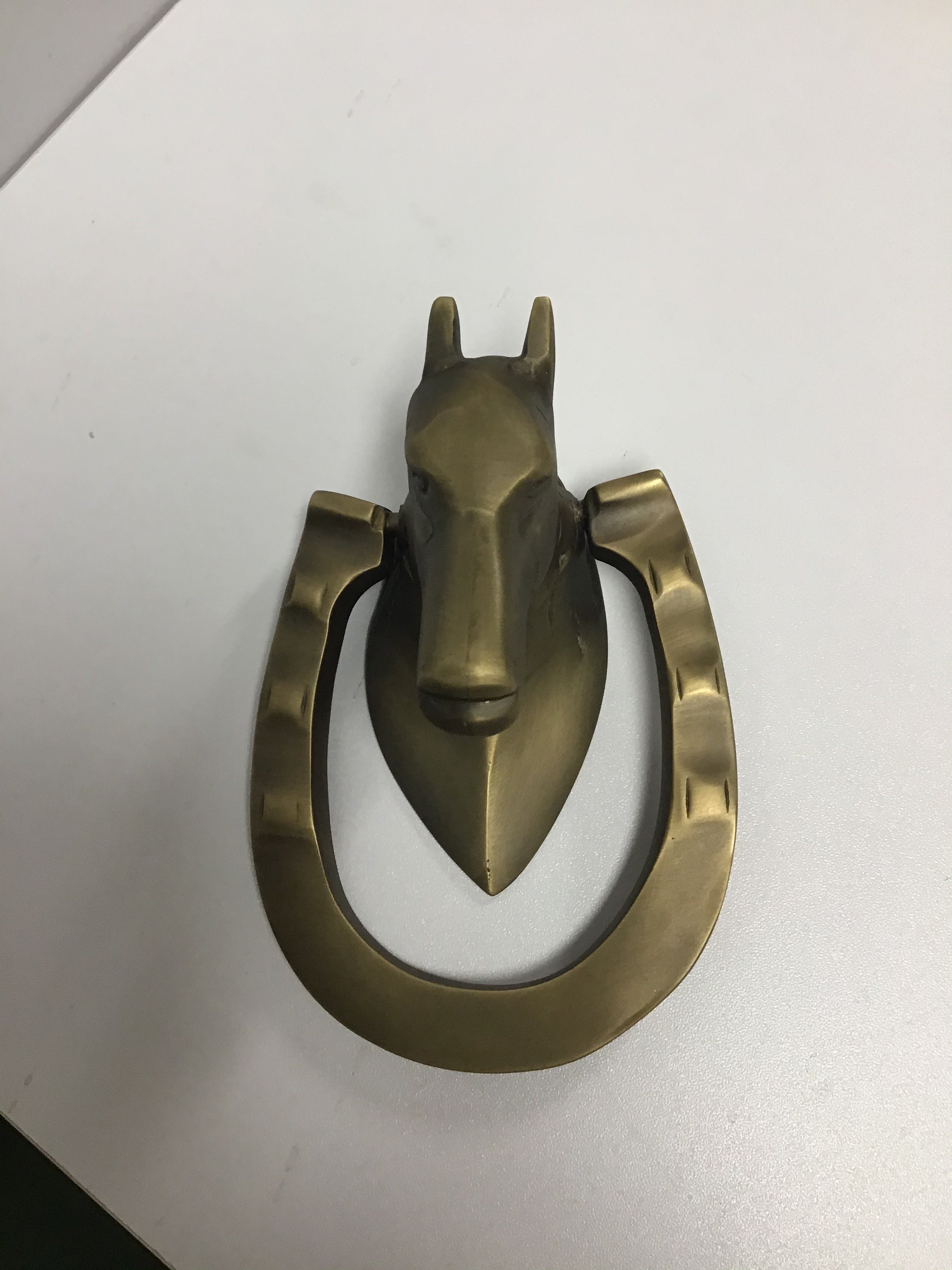 Bronzed Horse door knocker