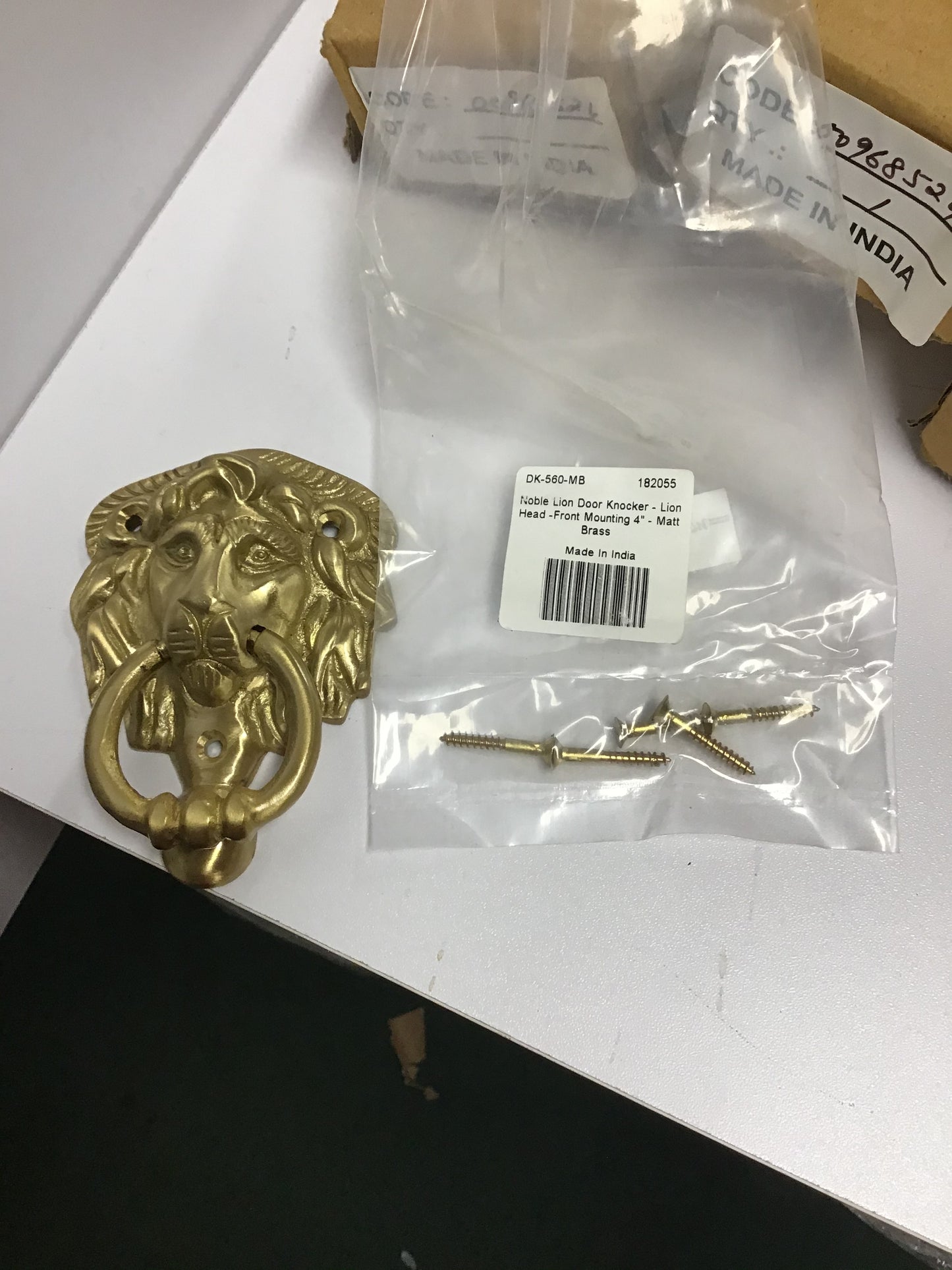 Lion Brass Door knocker