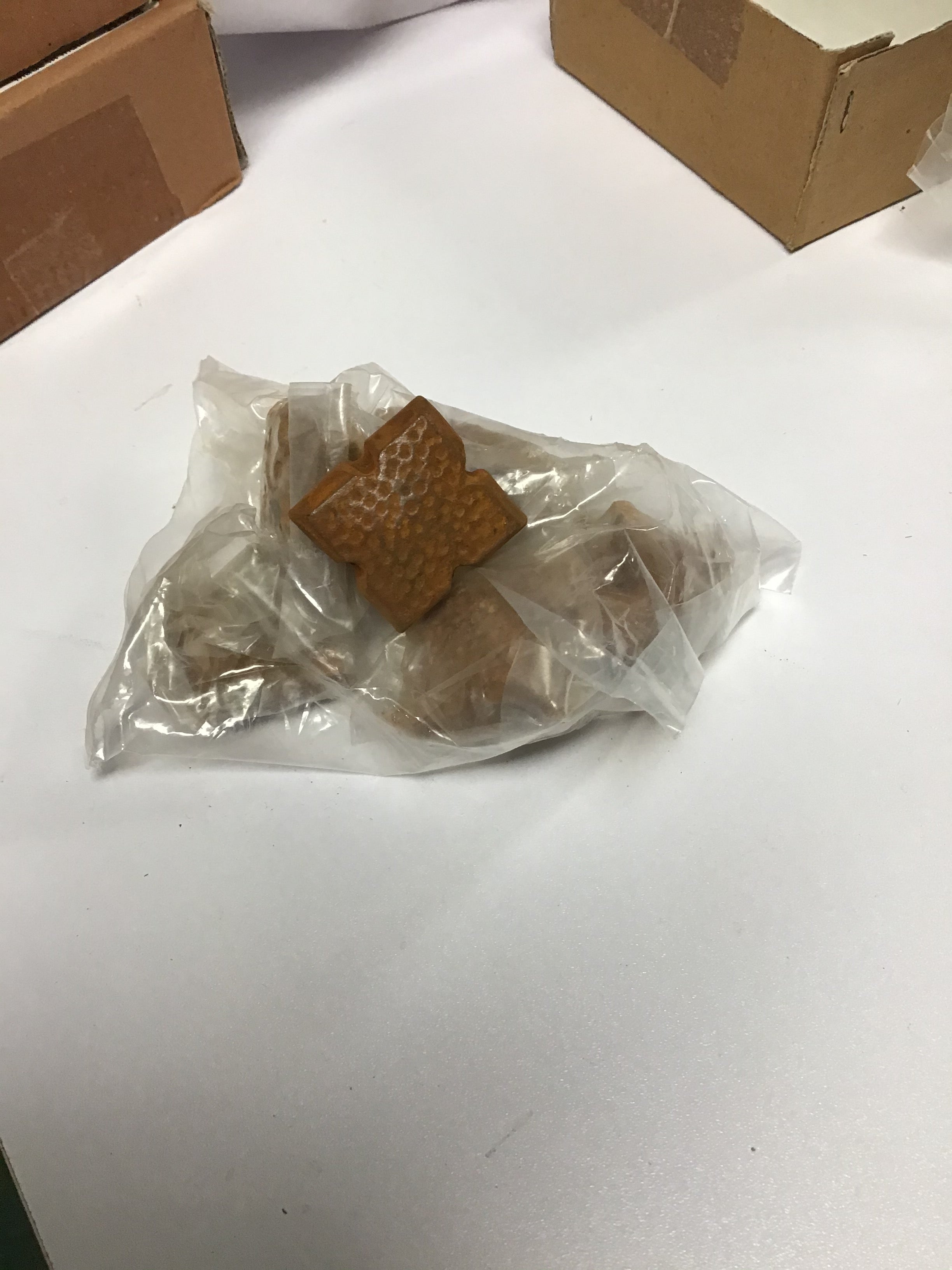 Rust square nail 1 1/4"