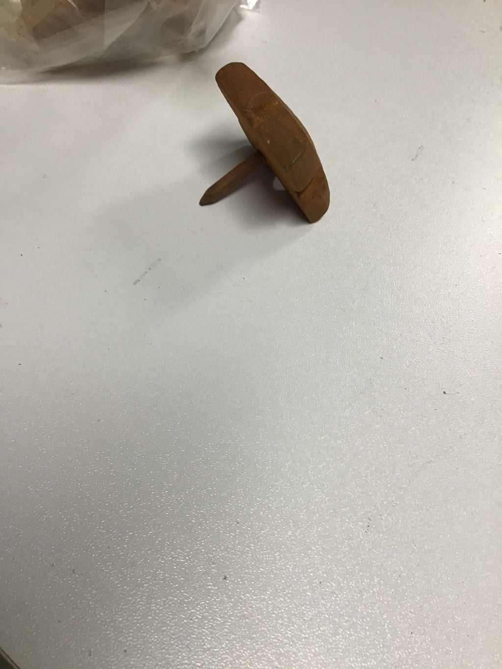 Rust square nail 1 1/4"