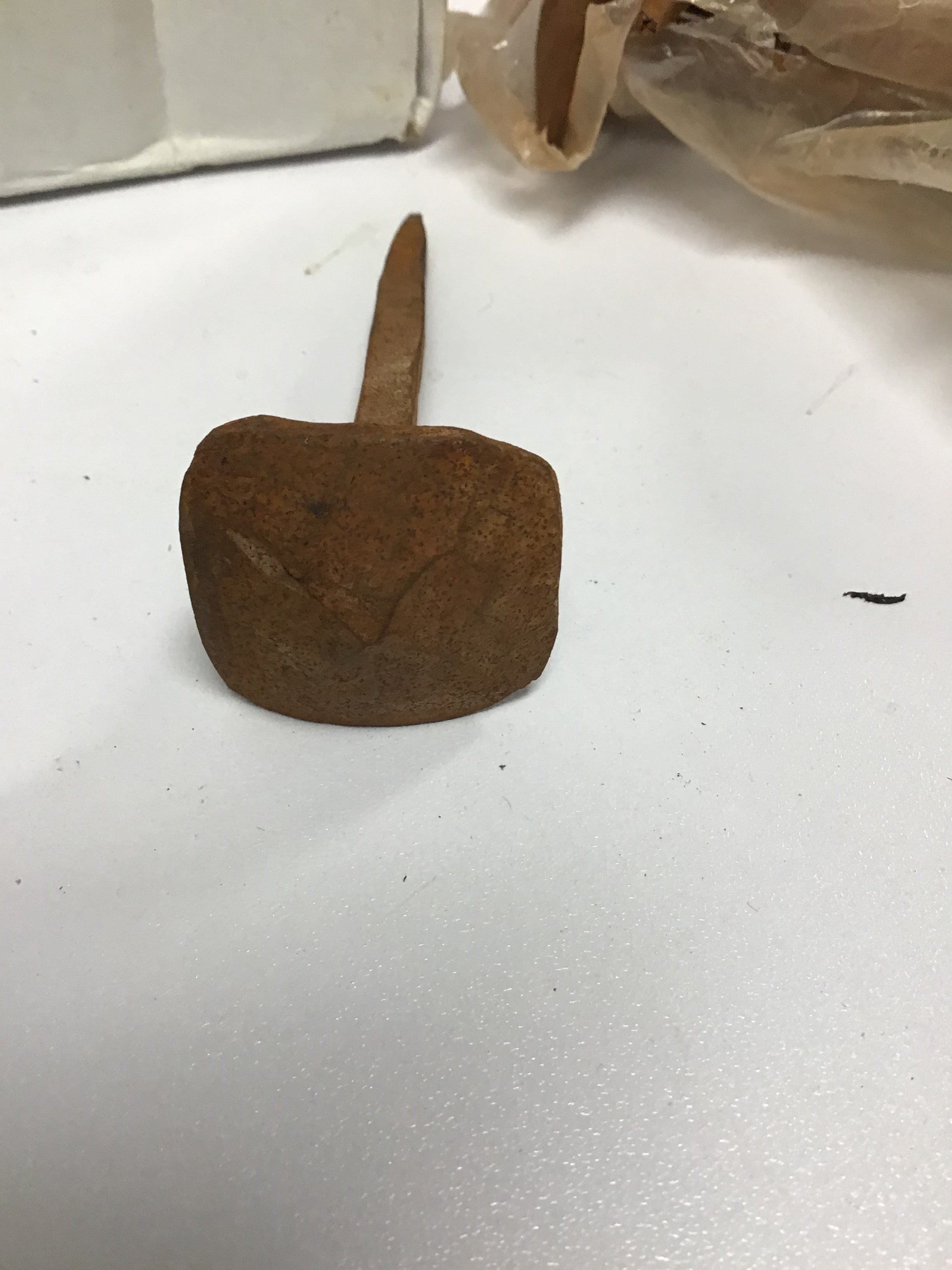 Rusted Gothic Pyramid design 3: nail