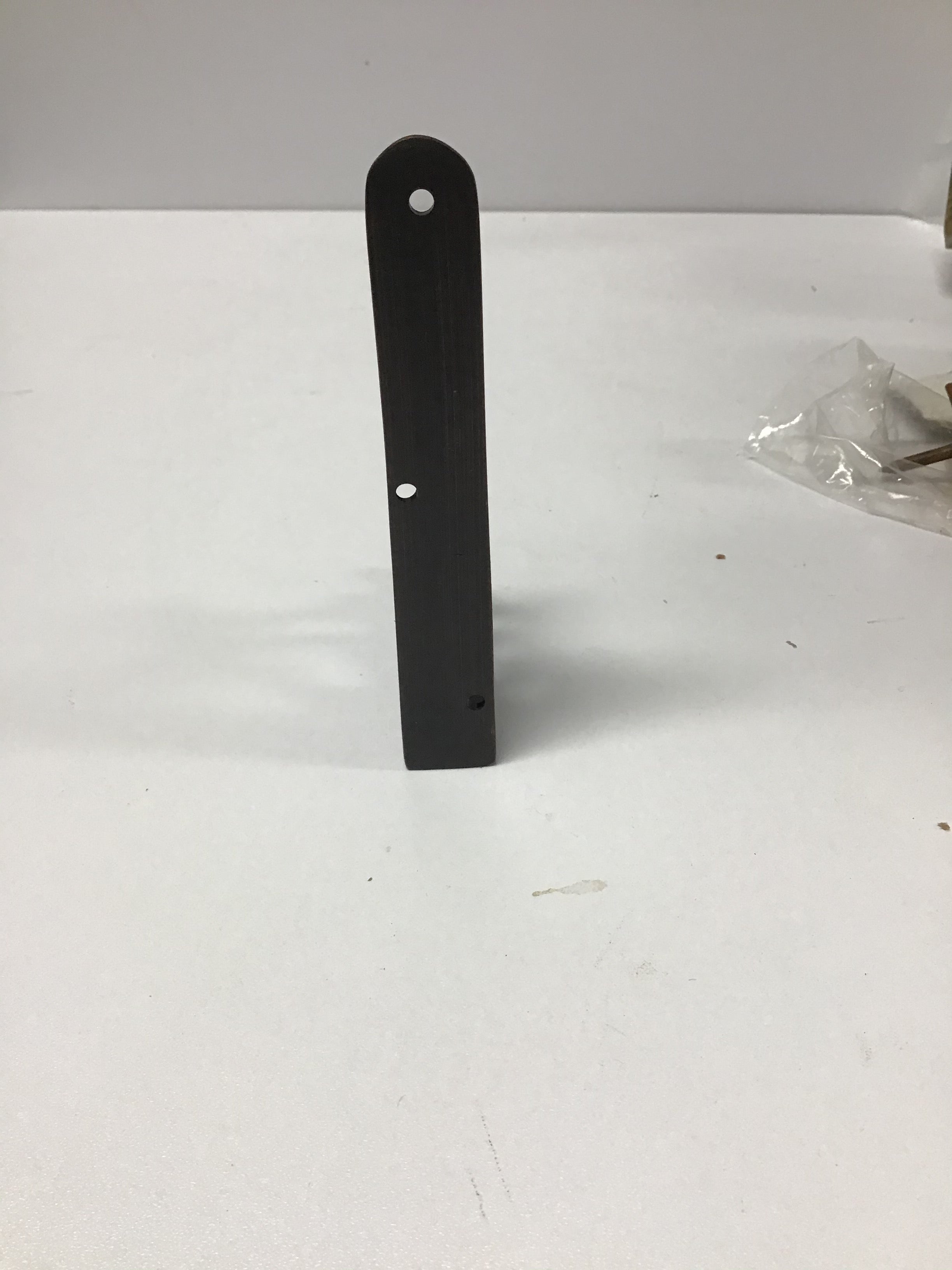 rubbed bronze shelf bracket