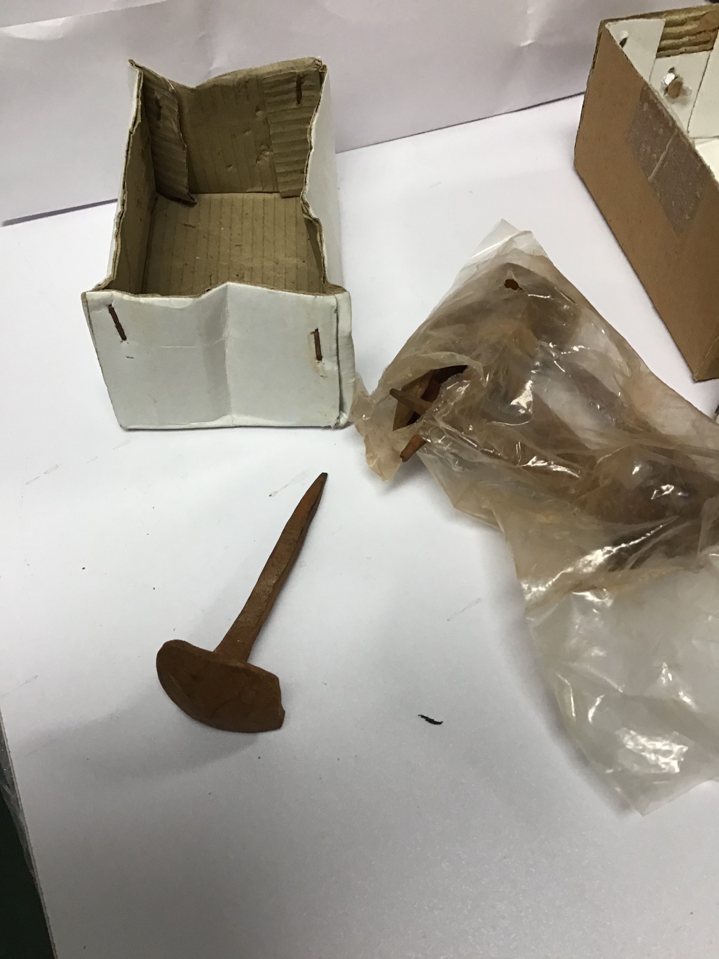 Rusted Gothic Pyramid design 3: nail