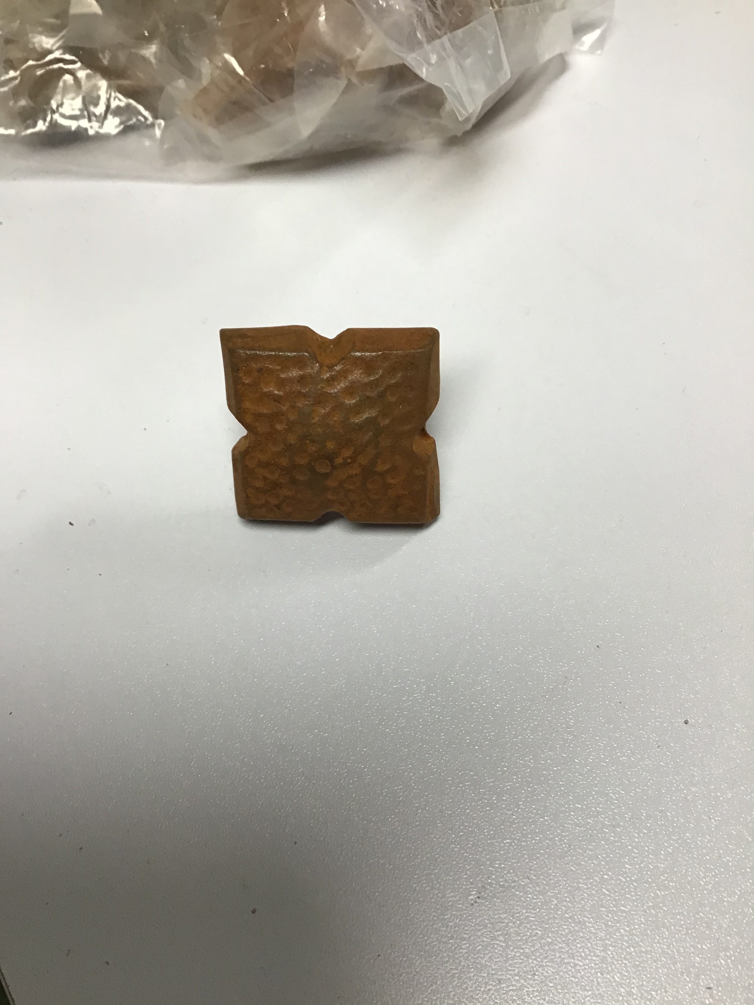 Rust square nail 1 1/4"